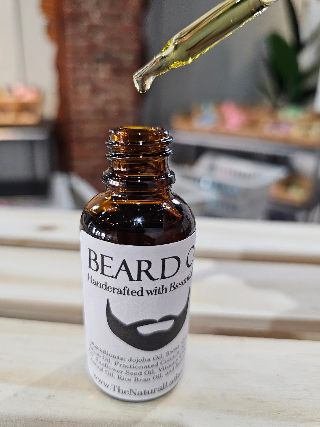 Beard Oil with Jojoba Oil by The Natural Lather