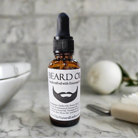 All-Natural Men's Beard Oil by The Natural Lather