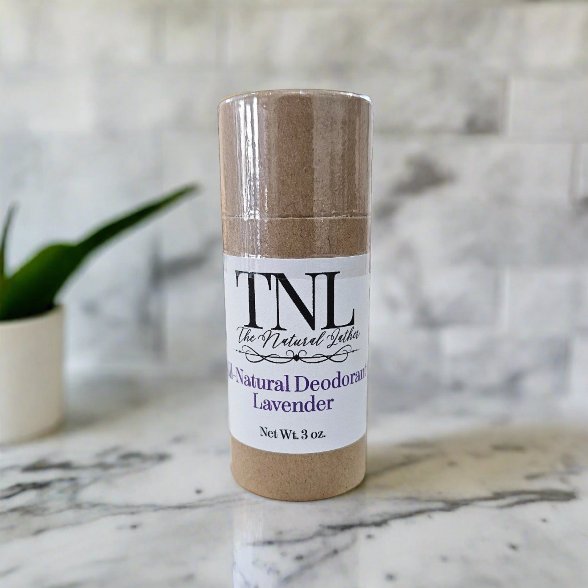 All-Natural Lavender scented deodorant by The Natural Lather