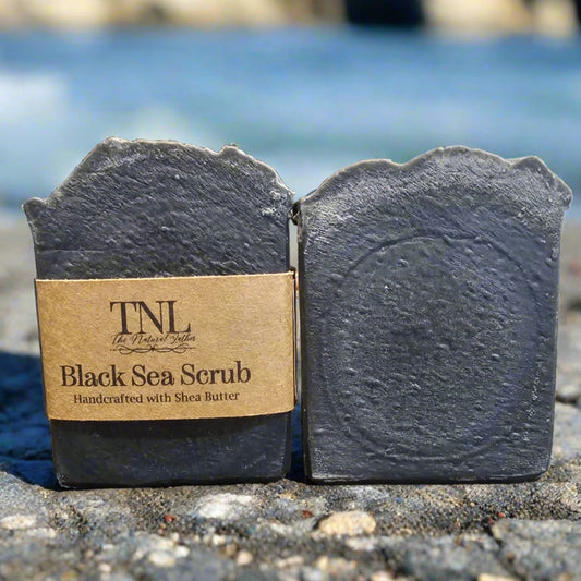 Black Sea Scrub Scented bar soap by The Natural Lather