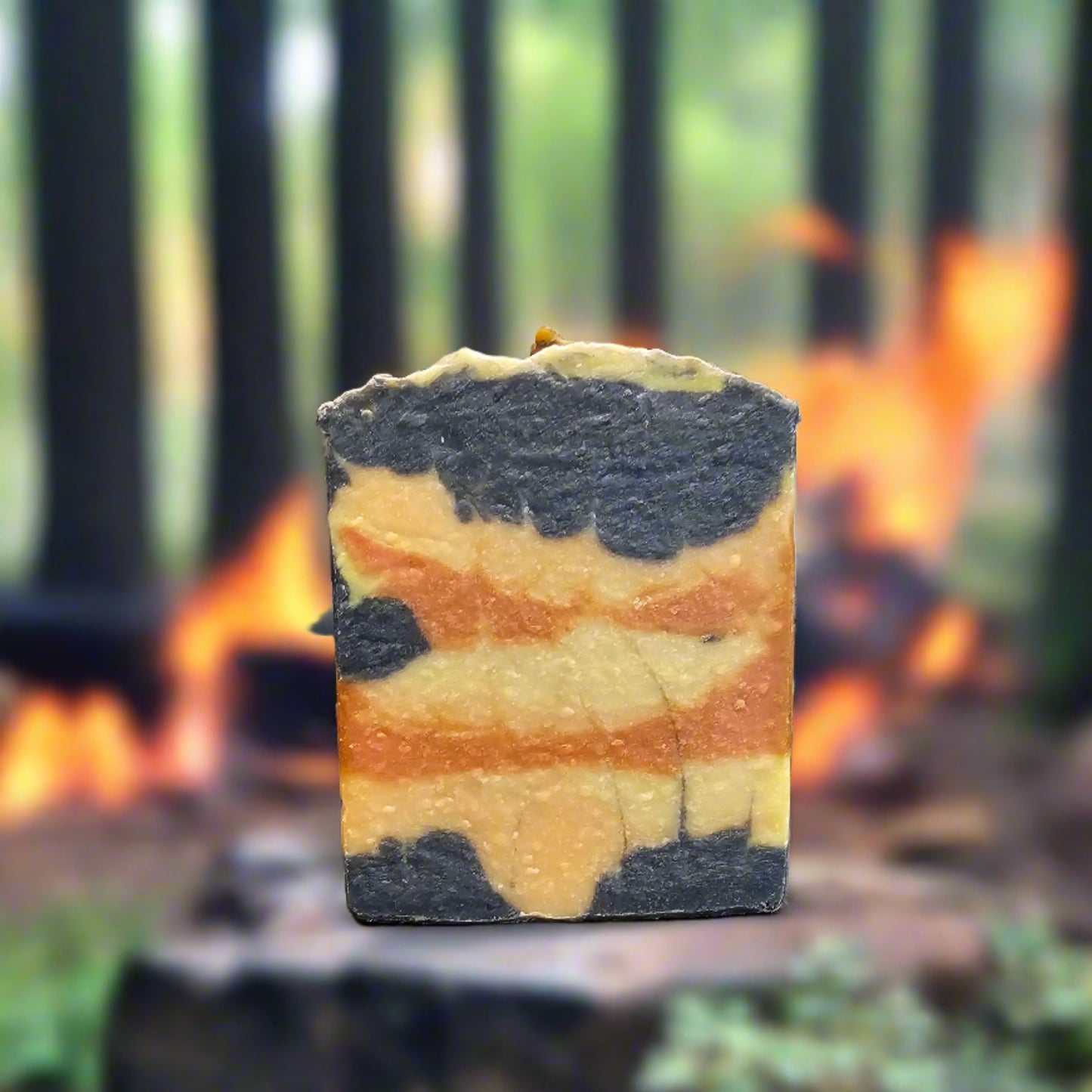 Campfire retreat scented bar soap by The Natural Lather