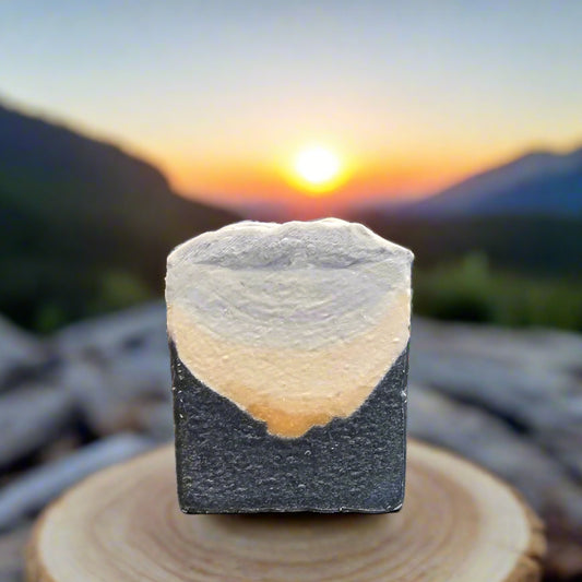 Mountain Sunrise scented bar soap by The Natural Lather